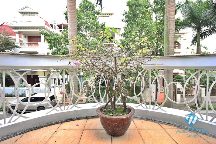 Spacious villa with 5 bedrooms for rent in T block, Ciputra, Hanoi